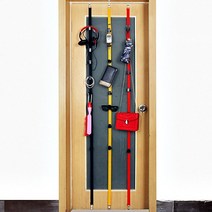 다용도 문틀 행거 도어 문 후크 고리 걸이 모자 가방 정리 철망 파티션 / 이케아 스타일, 핑크