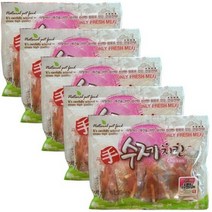 수제치킨 강아지 건조간식 150g, 미니우유껌닭갈비, 10개