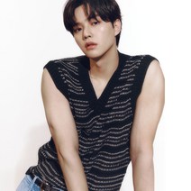 게스 송강 남성 칼라믹스 스웨터 베스트_MN2S1650