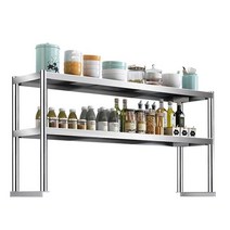 멀티 스텐 선반 조미료 오픈 상부장 작업대 업소 랙, 상세이페이지 참고, 120x30xH40 1단