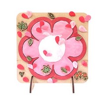 (TD) (초등저) 클레이 꽃 액자 만들기 - 1인세트, 단품