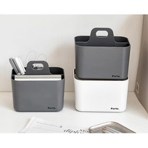 사무실 책상정리 손잡이 나눔칸 수납함 수첩 꾸미기 도장 클립 펜꽂이 집게, YL-271397