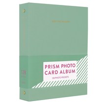 인디고 프리즘 포토카드 앨범 (128포켓), 민트라떼
