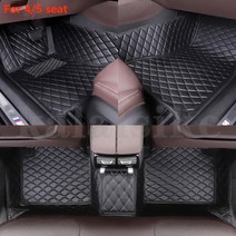 캐딜락 트렁크 바닥 실내 가죽 코일매트 XT4 XT5 XT6 CT4 CT5 CT6 CTS 차박 스타일링 간지 용 맞춤형 자동차 매트 ats l 2015 2016 2017 모든, 전부 검은 색