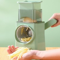 당근채써는기계 감자 채썰기 야채슬라이서 채칼, 1개, 아보카도그린