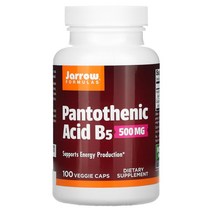 자로우포뮬러스 판토테산 B5 500mg 베지 캡슐 100정, 1개, 100 베지캡슐