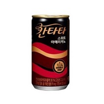 칸타타 오리지날 원두커피 스위트아메리카노, 175ml, 26개