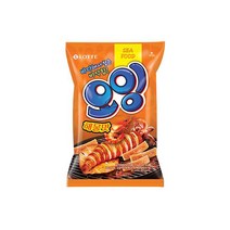 롯데 인간사료 스낵바 봉지 과자 오잉 75g 4봉 사무실다과 홈파티 1, 17개