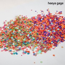 어텀 스팽글 100g 슬라임 레진 아트 토핑 재료, B.시니어 어텀(100g)