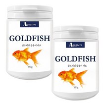 아쿠아테라 골드피쉬 금붕어사료 700ml(350g)*2개, 1개