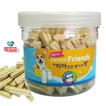 강아지 치아 나이 부드러운간식 껌 견생개껌 이튼튼