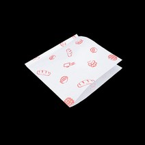 종이포장지 2겹 18인쇄 와플/고로케/도넛츠포장지 소량/500개입