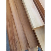 바나나목재 북미산 적삼목 무절 사우나재 28x70x1500mm (옹이없음)국내가공 목재