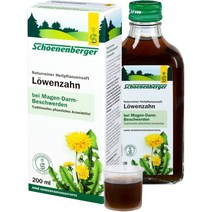 Schoenenberger 쉐넨베르거 민들레 즙 착즙 주스 200ml X3병