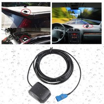 광대역 저전력 mfd rns gps 네비게이션 안테나 smafakra-c gps 포지셔닝 네비게이션 시스템 모듈 gps 위성 포지셔닝 안테나 자동차 dvd 네비게이션, 검은색