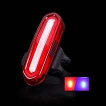 야외 하이라이트 USB 충전 야간 사이클링 테일 라이트 단일 산악 자전거 led 경고등 액세서리, [03] Red blue