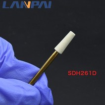 커피분쇄기 원두분쇄기 수동커피그라인더 Lanpai 치과 세라믹 다이아몬드 그라인딩 스톤 실험실 폴리셔 지르코니아 그릿 미세 연마 1pc, 없음, 6.SDH261D