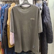 지프 JEEP 피그먼트 반팔 티셔츠 JM2TSU122