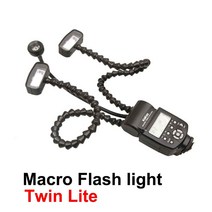 카메라플래시 스피드 라이트 카메라 후레쉬 k-808 k808 매크로 트윈 유연한 범용 매크로 led speedlight dslr canon sony nikon, 없음