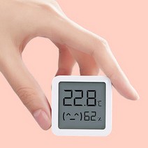 비라이프 샤오미 온습도계 미니 디지털 온도계 습도계 CR2032배터리 5개 포함, 온습도계 미니 + CR2032배터리 5개