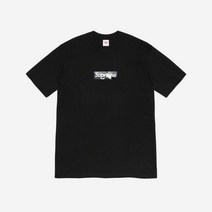 슈프림 x 에밀리오 푸치 박스로고 티셔츠 블랙 - 21SS Supreme Emilio Pucci Box Logo T-Shirt Black 남성 반팔티셔츠