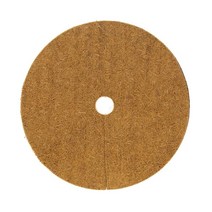 코코넛 매트 10pcs coir 섬유 라이너 라이너 링 라이너 뿌리 덮개 잡초 제어 식물 커버 화분, 하얀