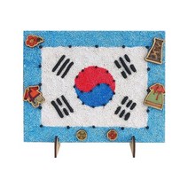 T_ DIY 방과후만들기 팬시우드 태극기만들기 (클레이포함)
