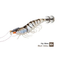 주꾸미 낚싯대 가성비 ILURE 오징어 미끼 지그 수평 발광 거미발 문어 에기 루어 워블러 인공 하드 갑오징어 후크 태클, [01] 80mm, [03] Color3