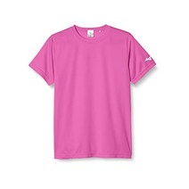 MIZUNO [미즈노] 트레이닝 웨어 반소매 T 셔츠 소매 로고 흡한 속건 드라이 32JA8156 핑크 S