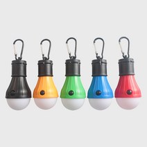 KOOLMAN(쿨맨) LED 캠핑 미니 실내등 (비너형), 1개, LED 미니실내등 (비너형) - 레드