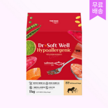더독 알러지사료 전연령 닥터소프트 하이포알러지 연어 1kg