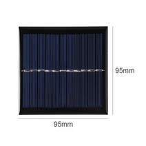 캠핑카용태양광패널 아파트태양광 태양광 패널 태양열판 usb 태양열 충전기 5v 2w 400ma 휴대용 태양 전지 출력 usb 야외 휴대용 태양계 셀 휴대 전화 충전기, 5.5v 1w