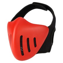 특이한 마스크 인싸템 유튜브 할로윈 스키 메쉬 전술 라이더 캐릭터 쓸모없는 선물 영화 촬영 소품 HA4, 레드색