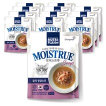 동원 뉴트리플랜 모이스트루 참치영양스프 고양이 사료, 참치, 50g, 12개