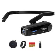 유튜버촬영장비 Blogger용 YouTube 카메라 Ordro EP6 4K 비디오 캠코더 웨어러블 FPV WiFi 디지털 카메라원격 128GB 마이크로 SD 카드 포함, 6화