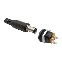 DC잭너트 표준사이즈 플러그 세트 5.5-2.1, 본 상품 선택하기, 1개, 1cm