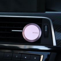 벤볼릭 명품 차량용 방향제 고급 송풍구 자동차 차량 디퓨져(핑크+블랙체리), 1개, 1set