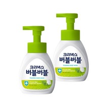 크리넥스 버블버블 핸드워시 250ml 2개입 힐링그린향