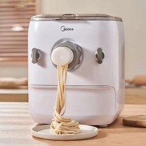 전동제면기 NGJSNE9900 9 가지 모양 자동 매트 파스타 메이커 전기 국수 프레스 기계 반죽 롤러 시터 펜 만두 피부, 1) white - 220V-EU