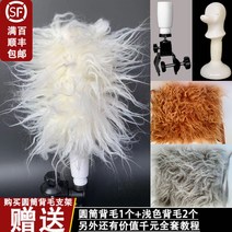 연습용 자격증 애견미용 견체 시저링 커트 위그램클립 모형 무스타슈 테디베어, 단일사이즈, 고급 브라운 20x25