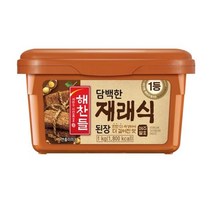 CJ 해찬들 재래식된장 된장찌개 집된장 장 1kg 1세트, 15세트