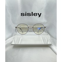 신제품 국내생산 100%정품 시슬리 시슬리안경 SISLEY S-2395 COL.04G 무광블랙&골드 안경선물 동글이안경 51사이즈 누진다초점안경추천
