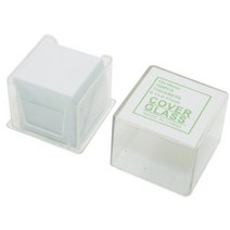 현미경위 물체관찰 커버글라스 18mm 과학실험 사이언스 연구실 교육기관