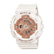 [G-SHOCK][CASIO] BA-110-7A1DR 베이비지 빅페이스 로즈골드X화이트