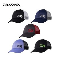 [다이와] DC-6422 하프메쉬 낚시모자, 블랙화이트