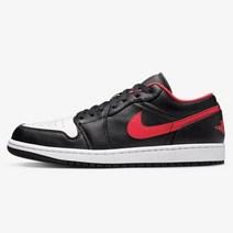 나이키 에어조던1 로우 검빨 블랙파이어 553558-063 스니커즈 농구화 나이키운동화 에어 조던 1 로우