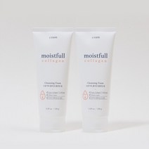 에뛰드 [에뛰드] 수분가득 콜라겐 클렌징폼 150ml AD 2개, 단품없음