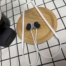 소니 WF-1000Xm4 헤드폰 목 스트랩 코드 스포츠 분실 방지 실리콘 홀더 케이블 (블랙), 한개옵션0, 한개옵션0
