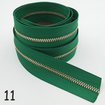 Meetee 1/3M 3 금속 지퍼 코드 로딩 코일 골드 치아 의류 지갑 수리 키트 DIY 바느질 소재, 19 11_01 3#_02 3M3pcsSilder