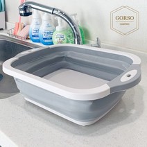 접이식 다용도 설거지 바구니 캠핑설거지통 다용도바구니, 단품